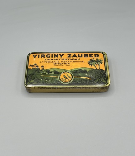 Alte blechdose virginy - alte, zauber