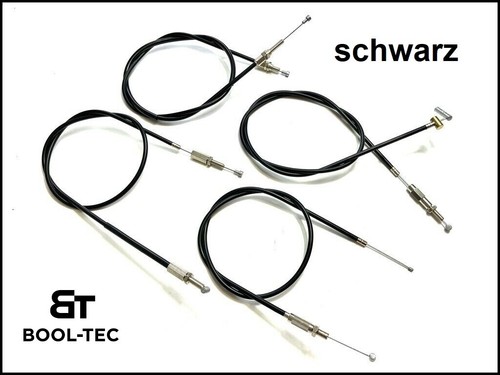 Schwarze bowdenzüge - schwarze,