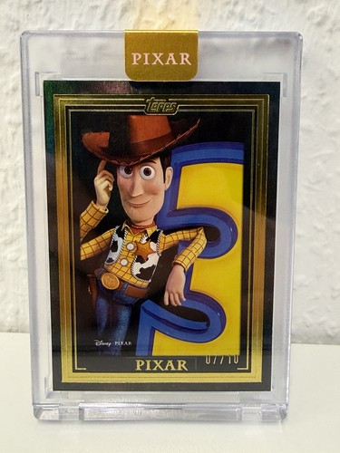 Topps pixar gold - gold, woody