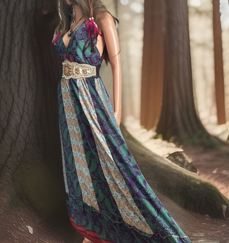 Indien maxikleid 38 - indien,