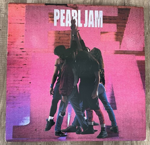 Pearl jam ten vinyl - (vg+),