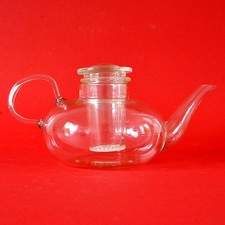 Jenaer Glas TEEKANNE 0,5 Liter, W. Wagenfeld, 30er Jahre