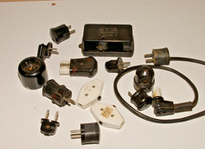 Antike Stecker, Steckdosen