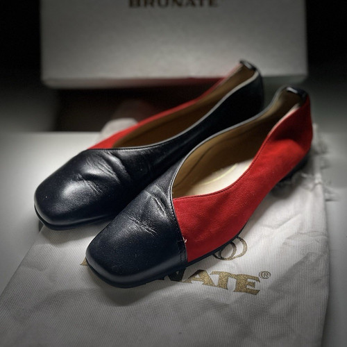 Brunate damen ballerinas - damen, flach