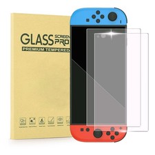2X Schutzglas für Nintendo