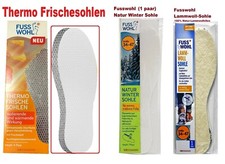 Fusswohl Thermo frische Sohlen
