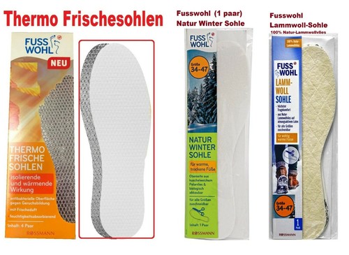 Fusswohl thermo frische sohlen - frische,