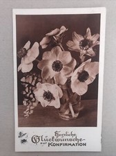Konfirmation Karte 1936 versandt Stempel Dippoldiswalde, BM defekt
