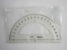 Nestler Halbkreis Winkelmesser 180° Halbkreiswinkelmesser 200mm Vermessung