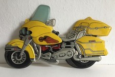 Harley Davidson FLH Bagger Kunststoffschild Deko Rarität Sammlerstück USA