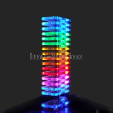 Crystal cube led music audio - crystal,
