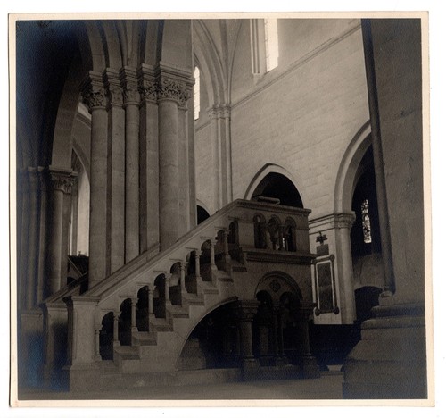 Kirche mit kanzel 1930 - kirche,