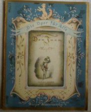 Notenheft: W. A. Mozart, Die Oper für Alle. Don Juan - Oper in zwei Akten. Max