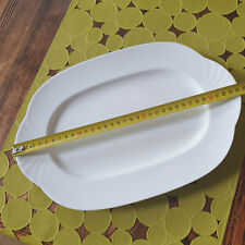 V&B ARCO WEISS   ovale Platte 34 cm VILLEROY&BOCH