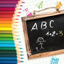Servietten abc schultafel - servietten,