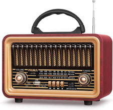 Bluetooth radio retro - radio, fm