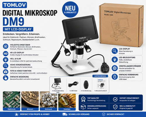 Tomlov dm9 digital - dm9, mikroskop