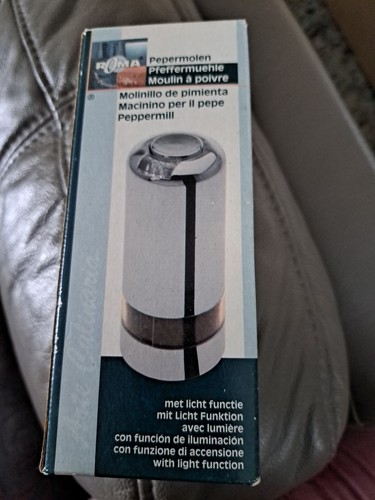 Pfeffermühle neu mit licht - pfeffermühle,