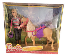 Barbie mit Tawny Pferd von