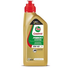 CASTROL Power 1 Scooter 4T für 5W-40 1 Liter Motoröl Motorenöl Synthetisch Öl