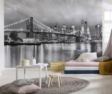 Schwarz und Weiß Fototapete