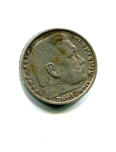 Reichsmark hindenburg 1936 - ,
