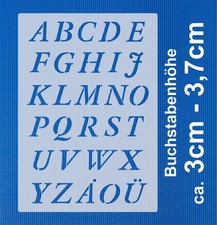 Schrift - Schablone Nr.23 ●