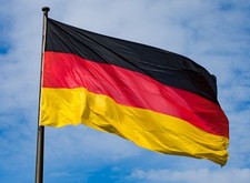 Deutschland Fahne ca. 150x90 cm mit 2 Metall Ösen Hissflagge deutsche Flagge