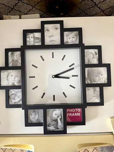 Neuwertig foto wanduhr uhr - wanduhr,