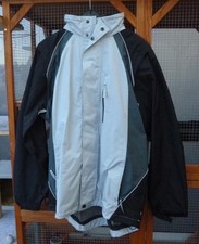 Jacke TCM Grau Schwarz Kragen