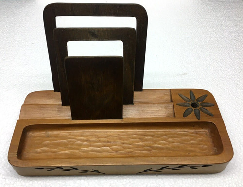 Vintage handgefertigter holz - vintage,