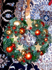 Adventskranz, Weihnachtskranz