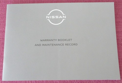 Nissan scheckheft - nissan,