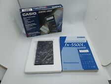 Casio fx-5500L Scientific Calculator Taschenrechner Original Box OVP