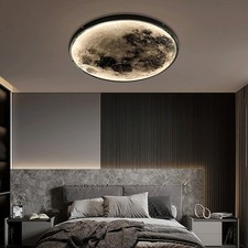 Modern art deco mond lampe - deco,