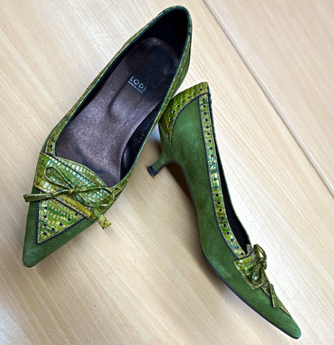 Lodi damen pumps leder grün - lodi,