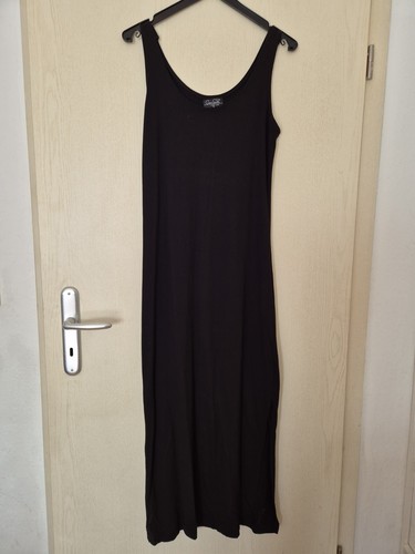 Langes schwarzes jersey - langes,