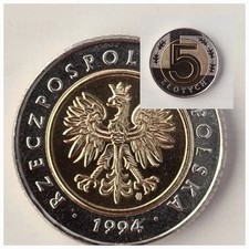 Polen zloty 1994 top - 5,