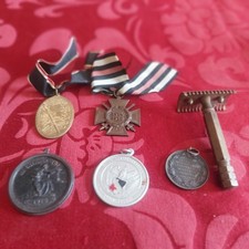 Verschiedene Alte Münzen aus