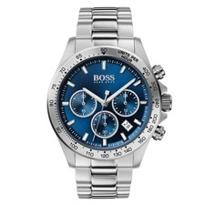 ⌚ Herrenarmbanduhr Hugo Boss 1513755 – elegant, sportlich, schwarz & silber, ori