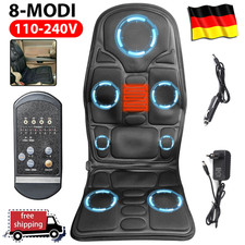 Massagematte Wärmefunktion Vibration Matte Sitzauflage Heizfunktion Auto&Zuhause