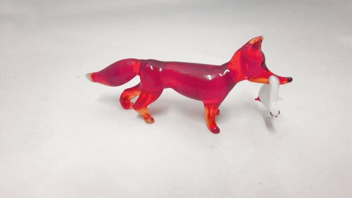 Glastier fuchs mit - glastier,
