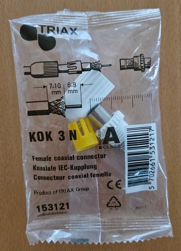 10x triax iec kupplung kok - 10x,