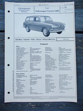 VW Typ 3 Variant 1600