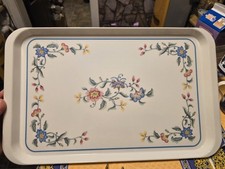 Vintage Villeroy & Boch Tablett Serviertablett Dehlia ca. 47,5 x 29 cm Melamin 