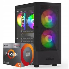 BSG Striker Gaming-Computer Ryzen 5 16GB DDR4 512GB SSD Vega 11 Win11