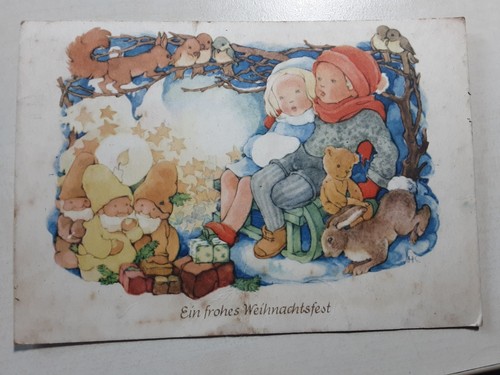 Ein frohes weihnachtsfest - ak,