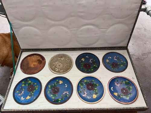 Cloisonne teller herstellung - herstellung, 8