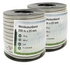 Weidezaunband Doppelpack