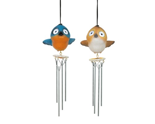 Solar windspiel vogel mit - solar,